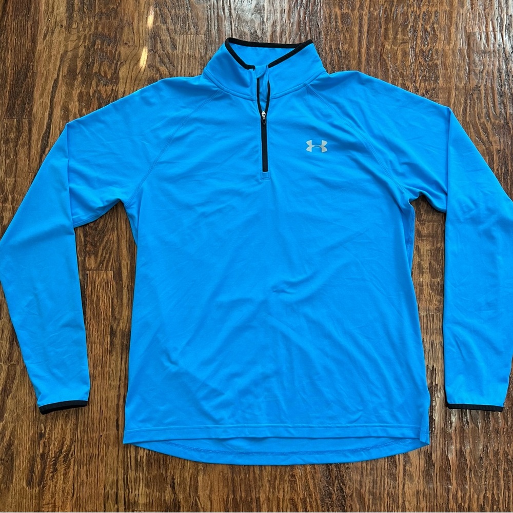 Under Armour fitted running long sleeve shirt. New, never worn. Size Large